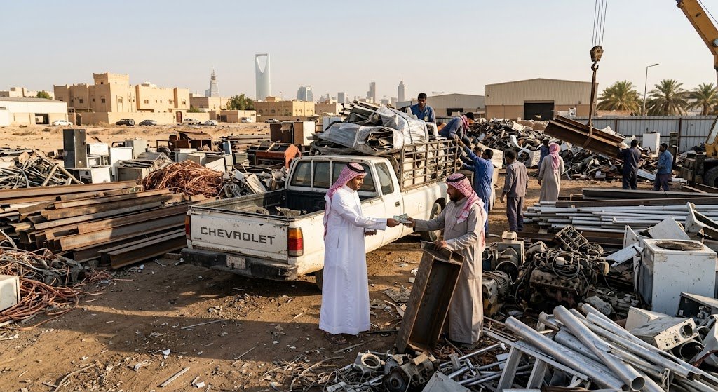 أفضل خدمات شراء سكراب حي الربيع الرياض بأسعار تنافسية وتقييم دقيق